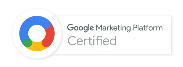 Google Marketing Platform Certified Partner Badge