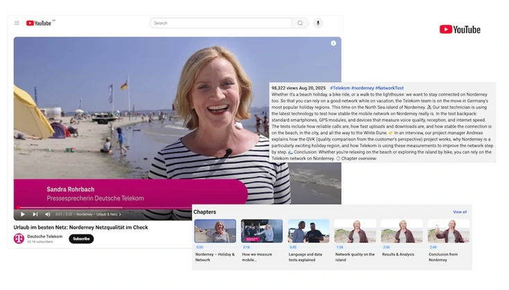 Deutsche TelekomのYouTubeの投稿を見る