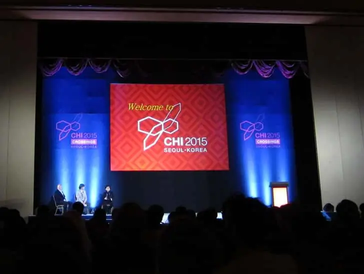 CHI2015会場風景